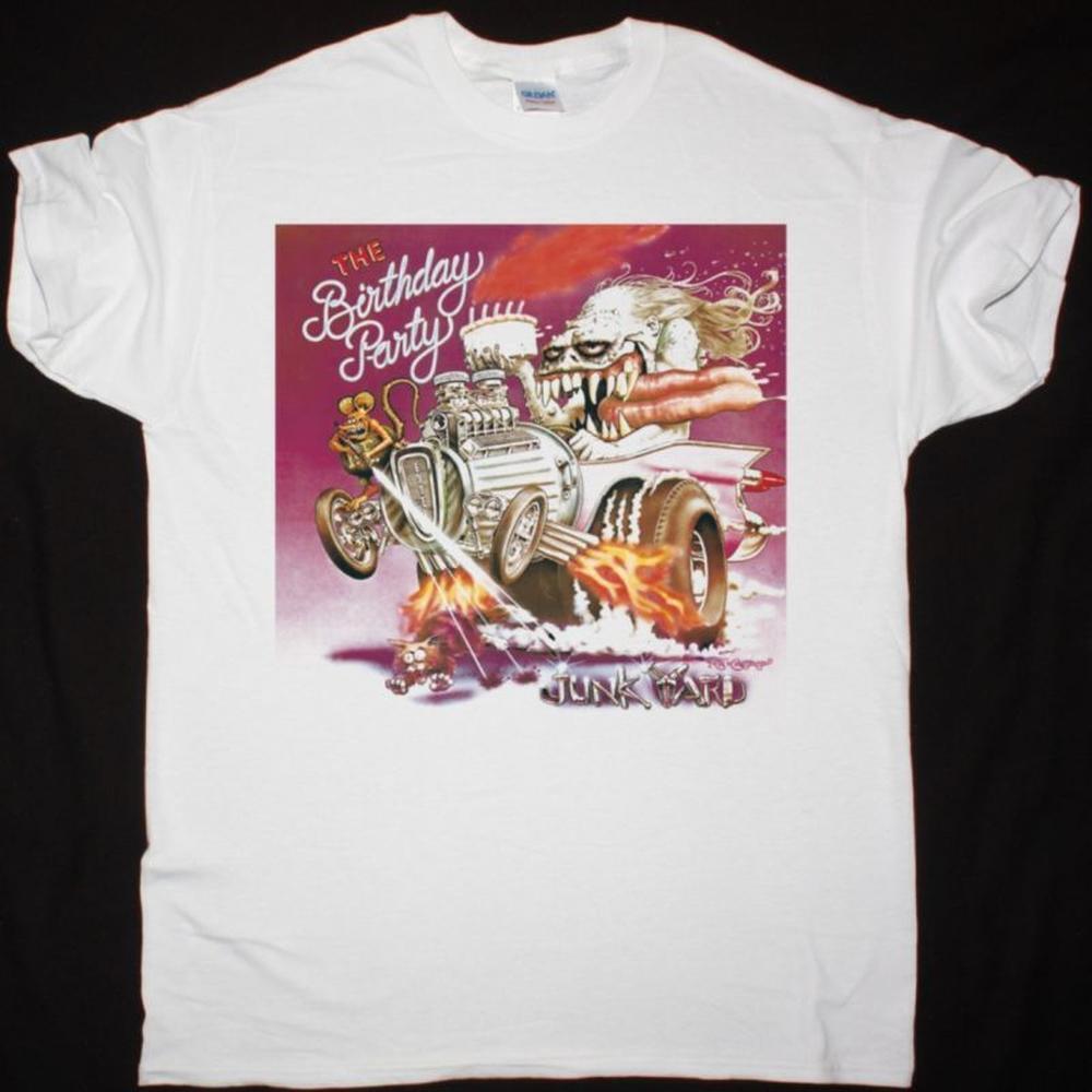 Birthday Party Junkyard Vintage Rock Fan Graphic Unisex T-Shirt